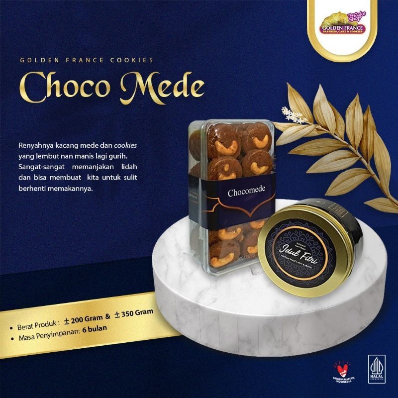 

CHOCO MEDE PREMIUM KUE KERING COOKIES LEBARAN