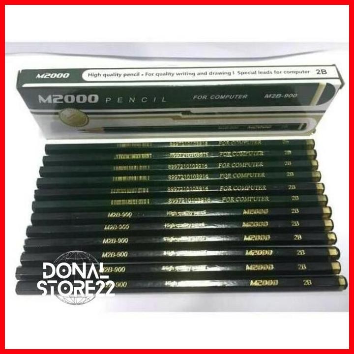 

DS PENSIL M200 HIJAU 2 B / SET PENSIL