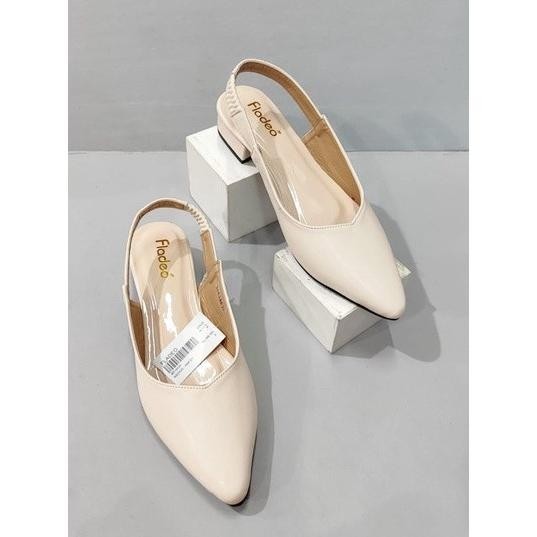 [ Leniastoreid ] Sandal Bustong Wanita Fladeo Tali Belakang