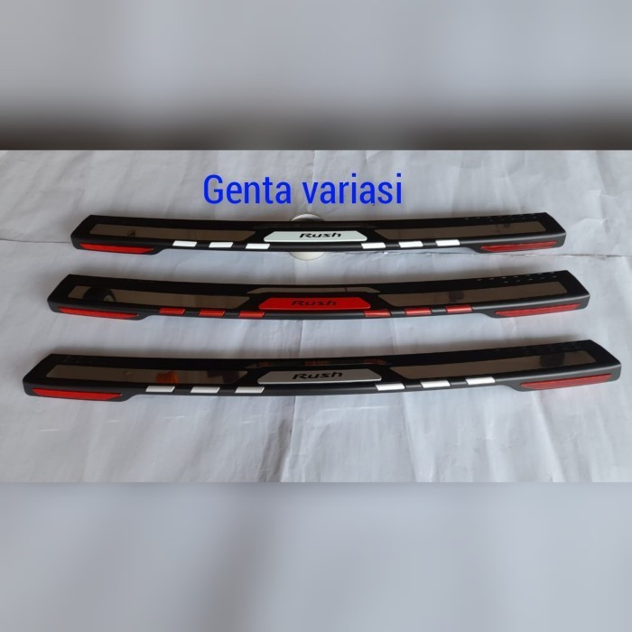 SILLPLATE BELAKANG SILLPLATE INJAKAN BELAKANG MOBIL RUSH 2018 - 2022