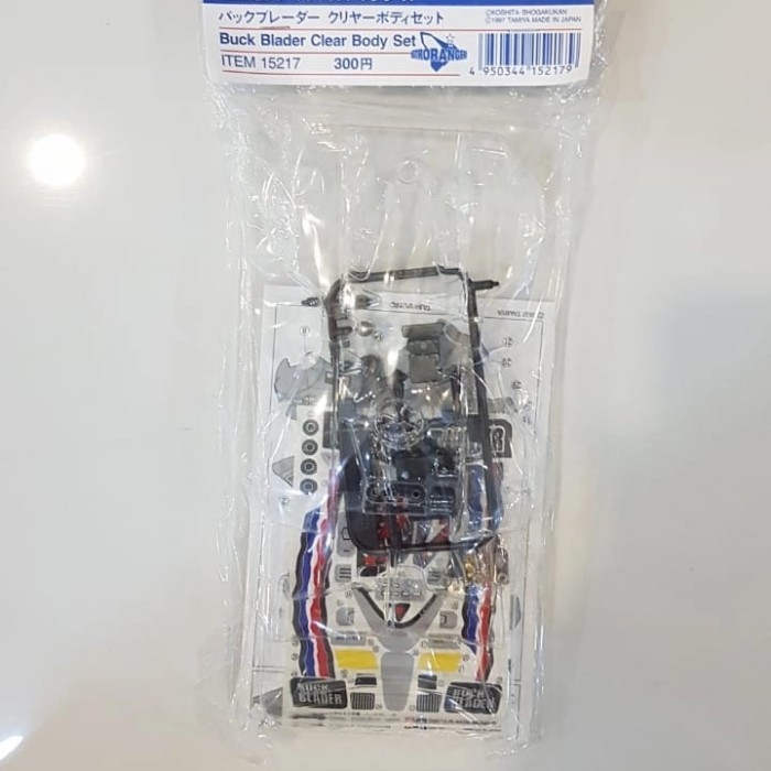tamiya buck blader clear body set