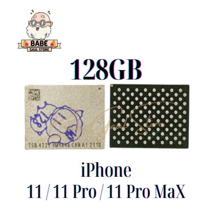 New Ic Nand Flash 128Gb Iphone 11 11Pro 11 Pro Max Original New 128 Gb