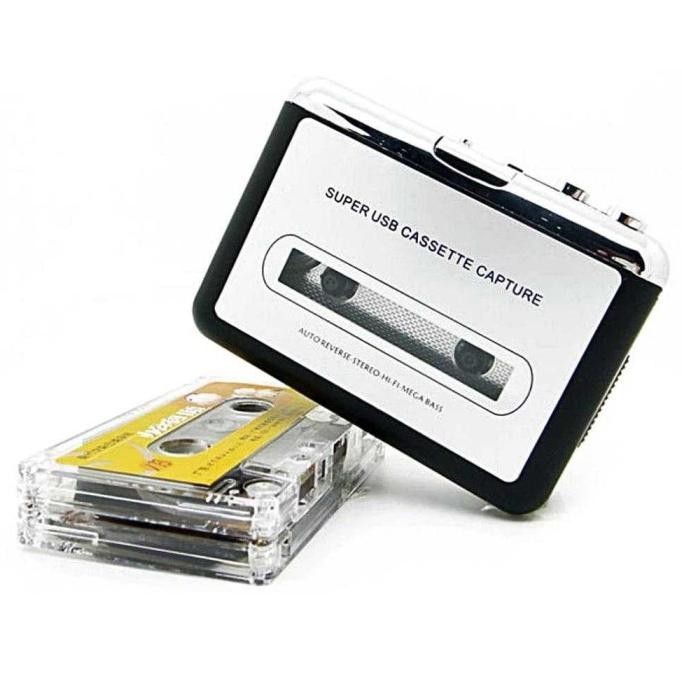 Konverter Kaset Usb Casette Tape Player To Mp3 Converter - Ezcap