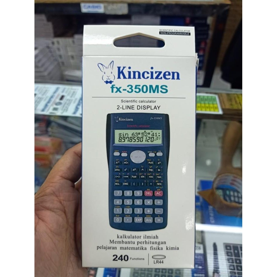 

Calculator / Kalkulator Citizen / Kincizen 350Ms Scientific Multiguna