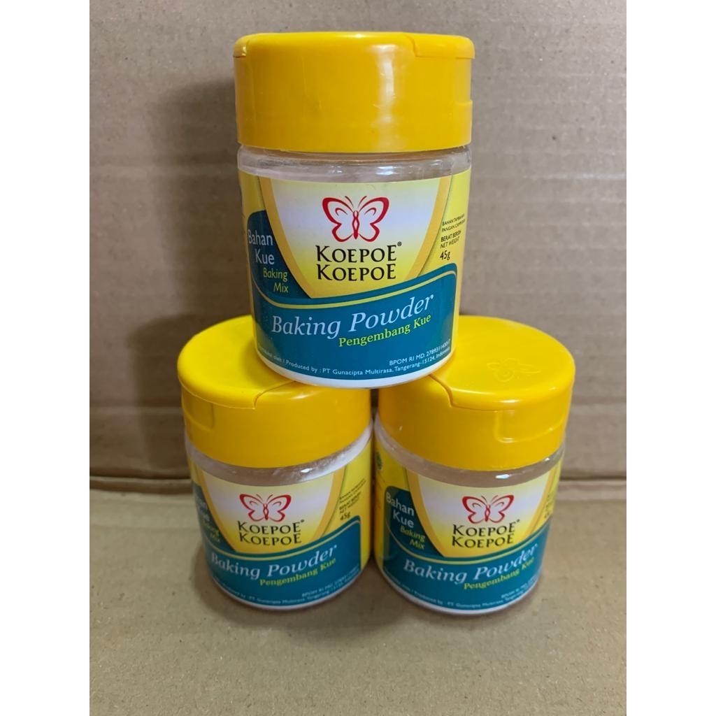 

baking powder koepoe koepoe kupu 45 gr