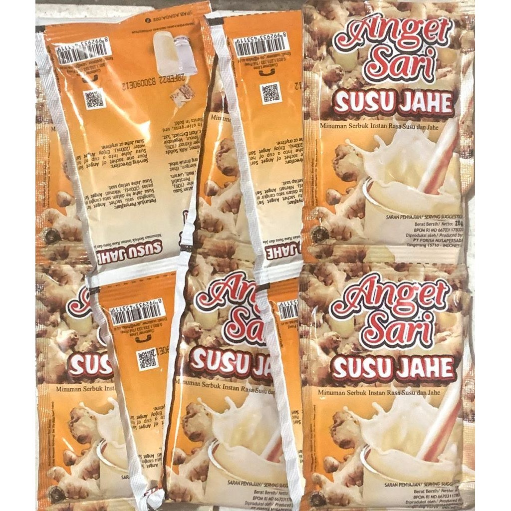 

Anget Sari Susu Jahe ( 1 renceng 10 sachet)