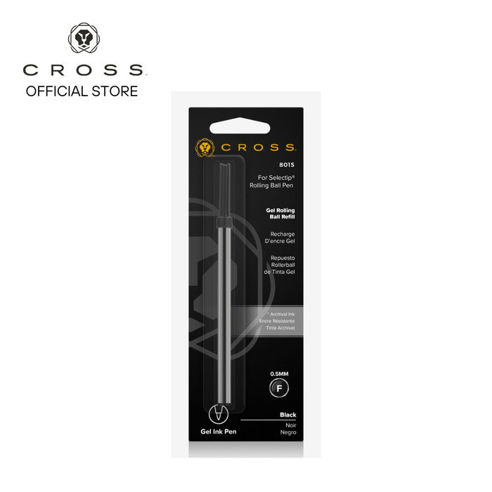 

8015 Cross Fine Black Gel Rollerball Refill (0.5MM)