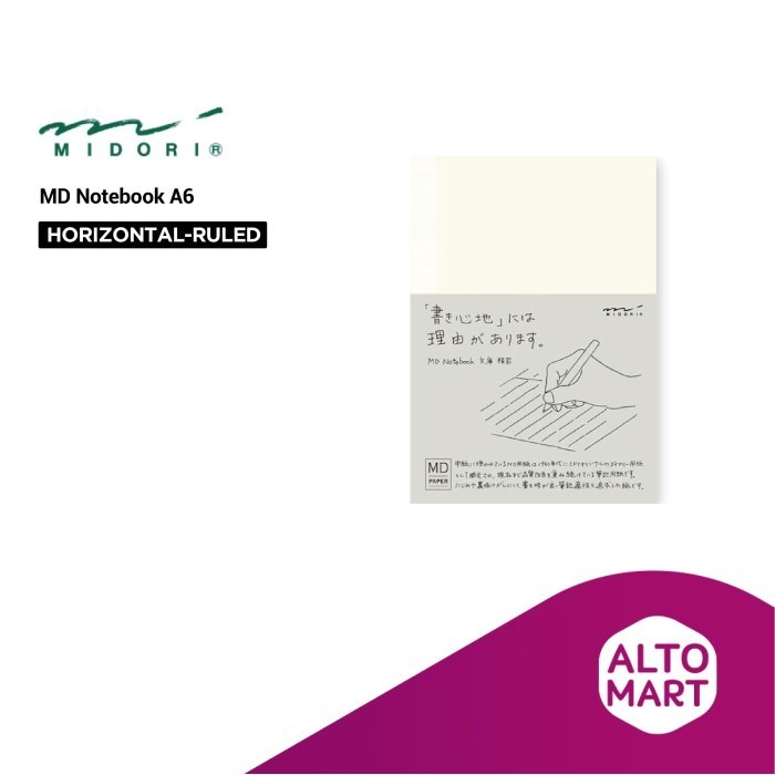 

MIDORI MD Notebook A6 Buku Catatan Jurnal Diary Journal Tulis Sketch