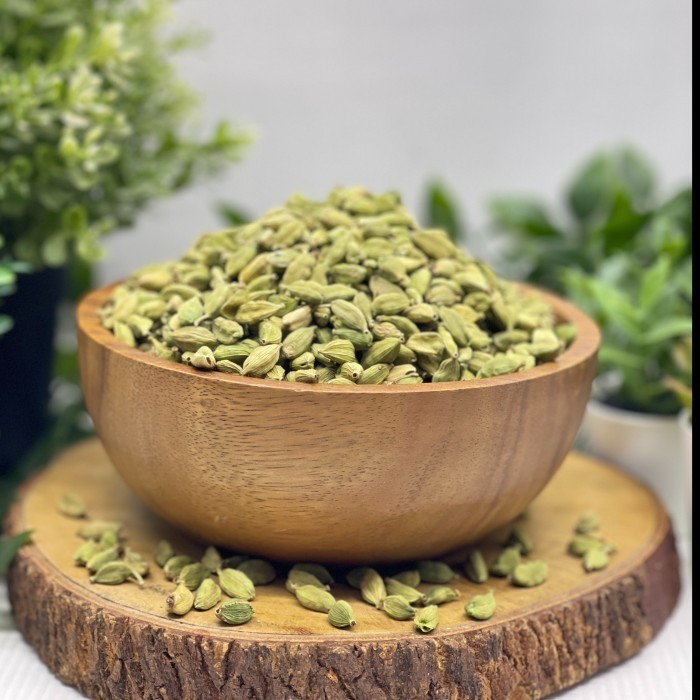 

Kapulaga Hijau 500 gr / India Green Cardamom Premium 500 gr