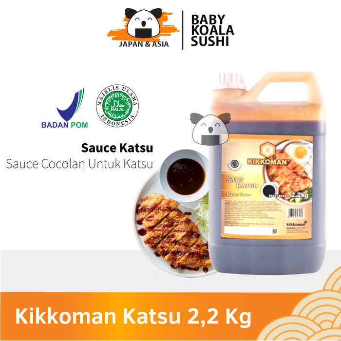 

KIKKOMAN Saus Katsu 2,2 kg Halal