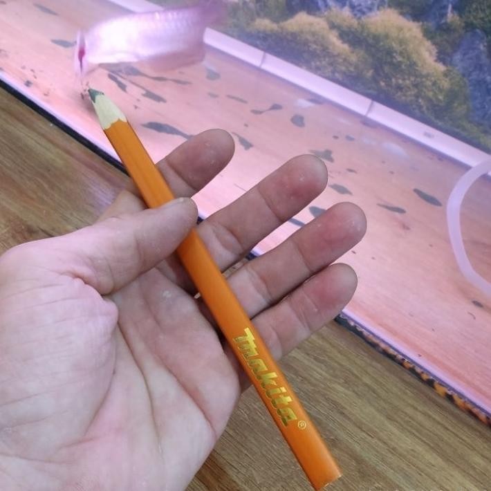 

pensil makita panjang 18cm / pensil tukang merk makita asli q54