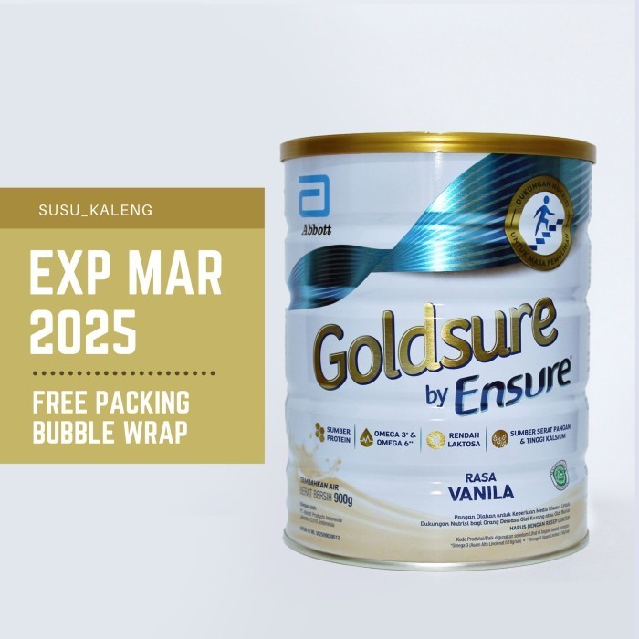 

Goldsure By Ensure 900Gr Grab&Gojek