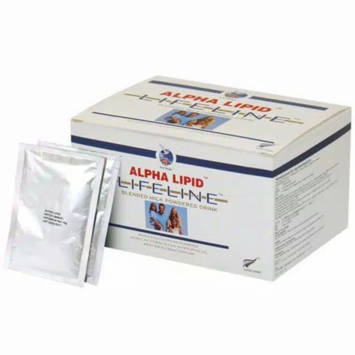 

Lifeline Alpha Lipid Colostrum Sachet 14 X 16Gr Susu Syaraf Kejepit