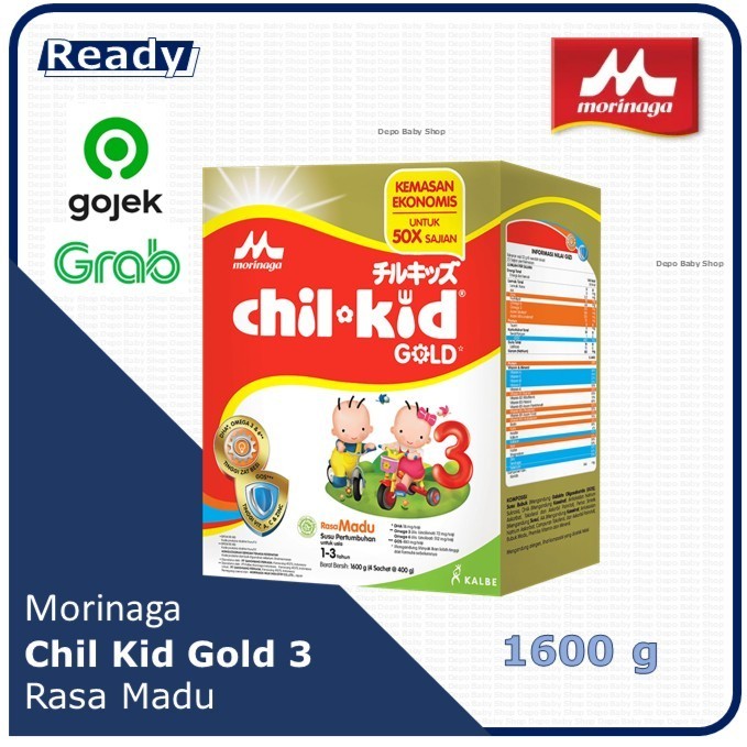 

Chilkid Gold 3 Madu 1600Gr Susu Formula 1-3 Tahun 1600 Gram