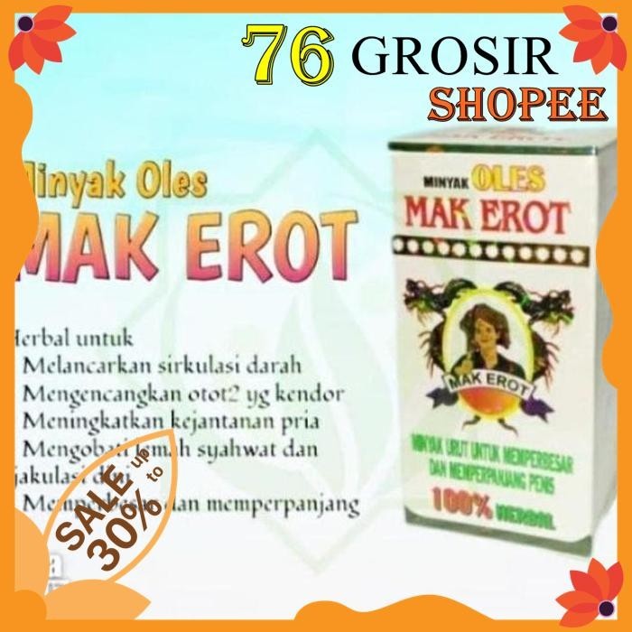 OBAT HERBAL MAK EROT ORIGINAL / MINYAK URUT MAK EROT ORI TERBUTI MANJUR 