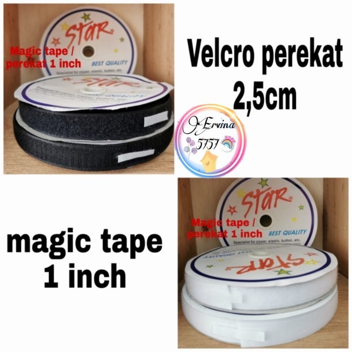 

TERMURAH magic tape 1 inch / perekat 2,5cm /roll