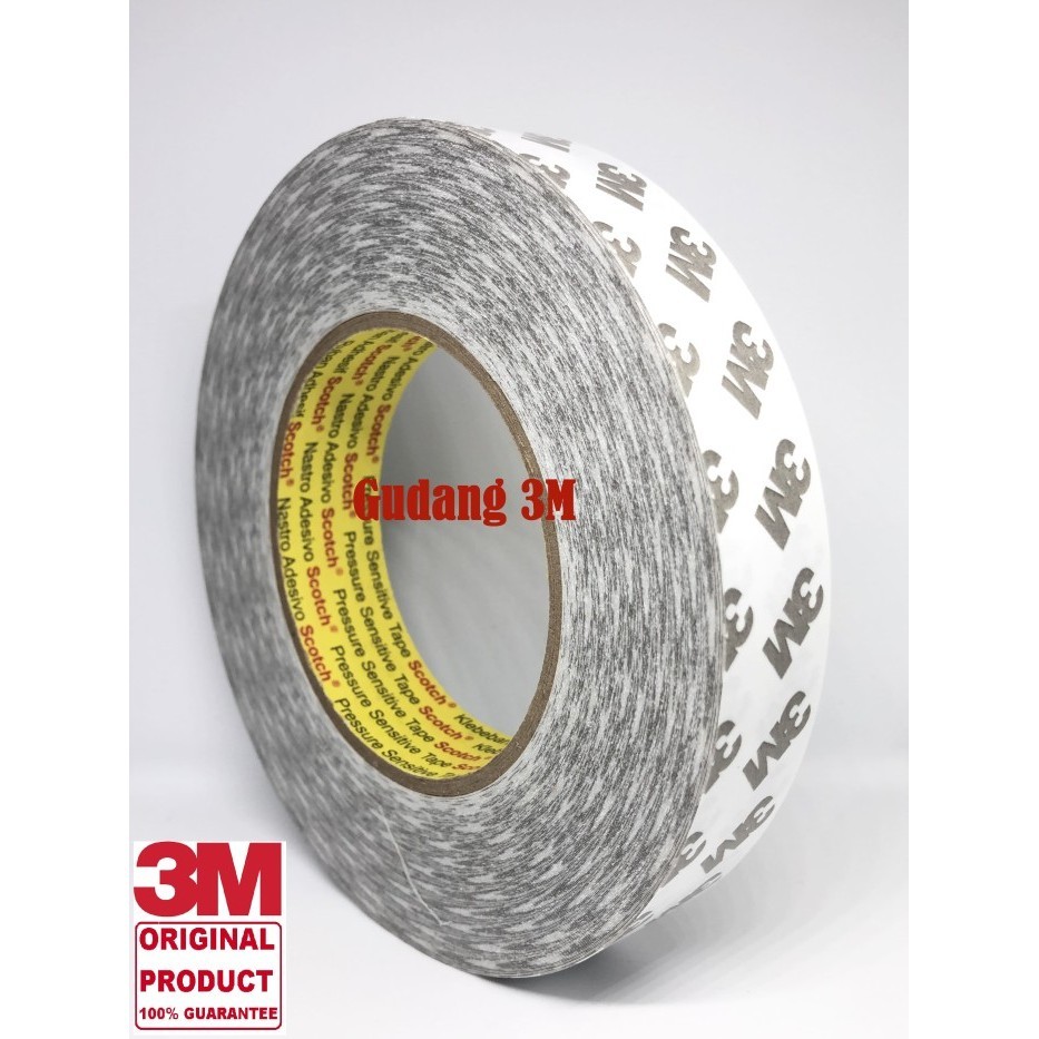 

TERMURAH 7385/9075i DOUBLE TAPE 3M ABU-ABU 24mm x 50M ORIGINAL