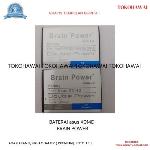 BATERAI asus X014D BRAIN POWER