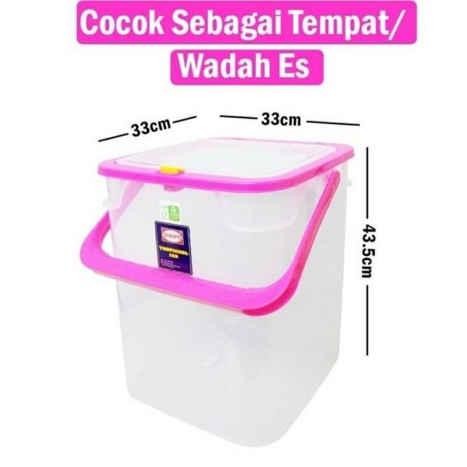

Shinpo 936 Toples Es Buah 36.5 Liter + Gayung / Aquarium Es Kelapa BS88