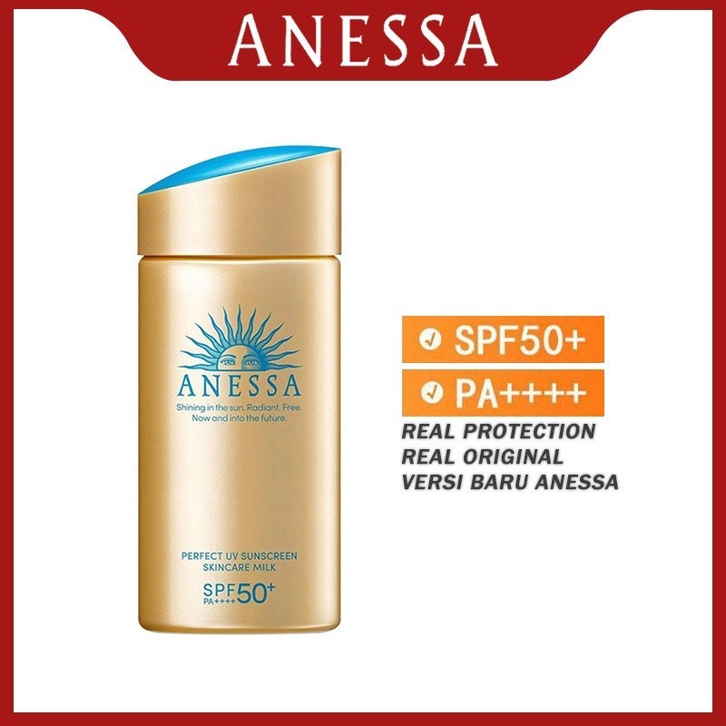 100%ORIAnessa UV Sunscreen Skin Care Milk 60ml / 90ml SPF 50+ PA++++ / annesa sunscreen