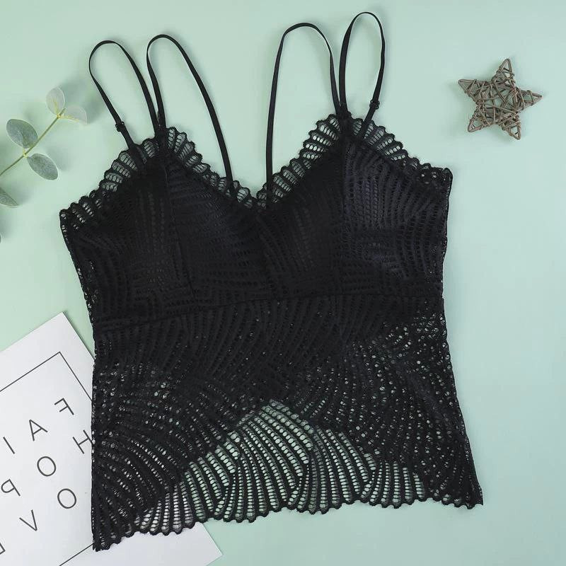 Onna Jkt - Sport Bra Push Up Tanktop Wanita Bh Wanita Tanktop Korea Sweet Lucu Tanktop Bra - Bra024