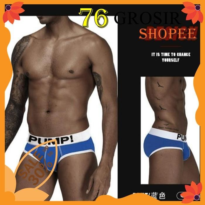 BRIEF PRIA PUMP MEN'S UNDERWEAR BRIEF PUMP GRATIS ONGKIR