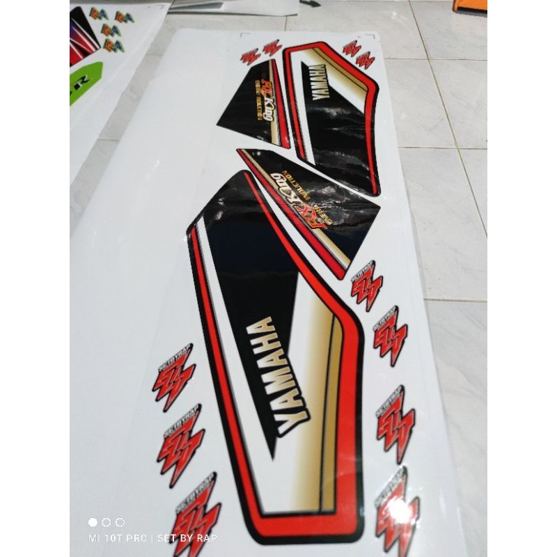 stiker rx king motif standar warna bisa request