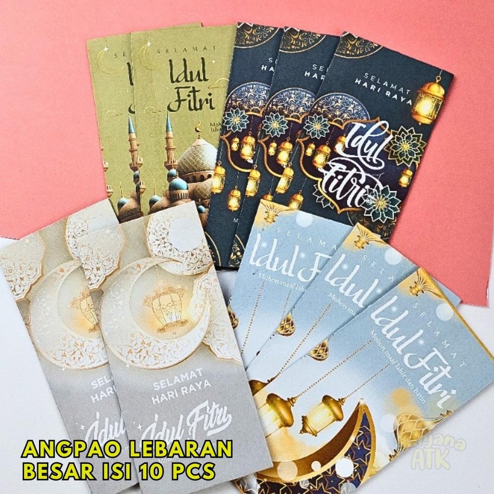 

Hot Sale Amplop Lebaran / Amplop Idul Fitri Besar Murah Isi 10Pcs Promo Hemat