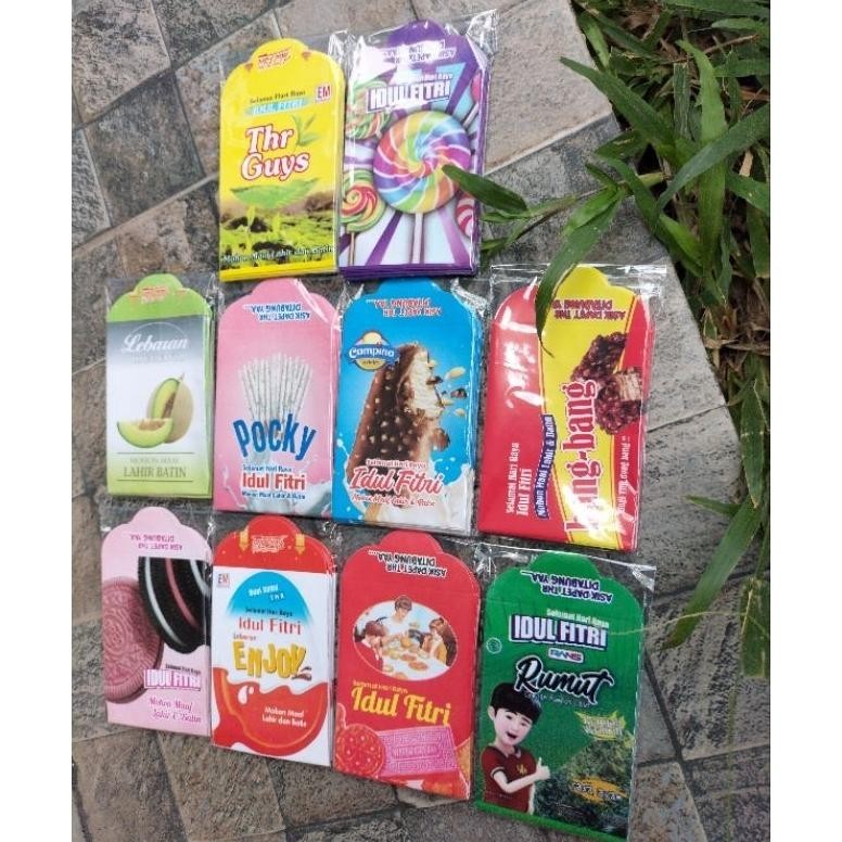 

Get New (10 Pcs) Amplop Lebaran Medium Viral Murah Snack Siap Pakai 2024 Jaminan Quality