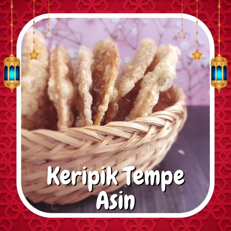

Keripik Tempe Asin Khas Bandung 93 gram