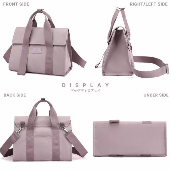 TAS SELEMPANG JINJING BAHU WANITA COLOURFUL FOX 0481 HAND BAG ANTI AIR STOREJOJO44