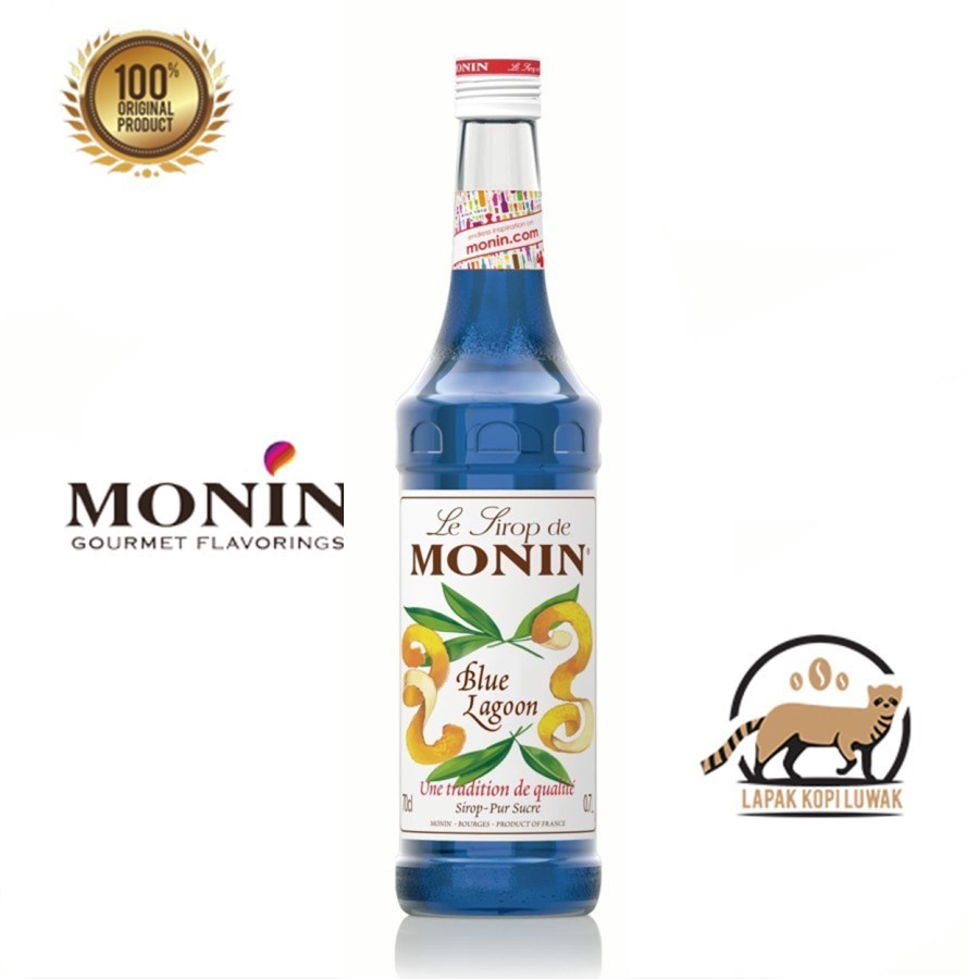 

Blue Curacao / Lagoon Syrup Merk Monin