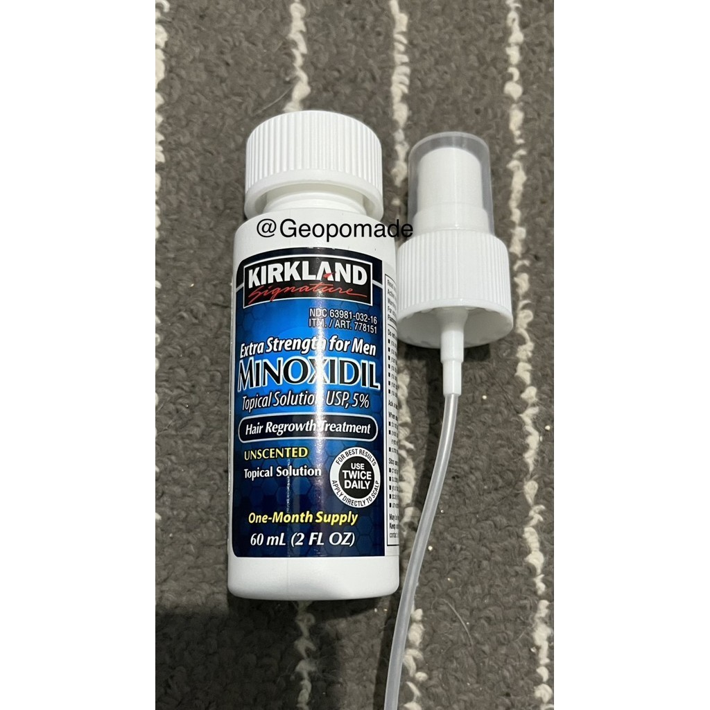 MINOXIDIL FROM KIRKLAND ORIGINAL WITH SPRAY