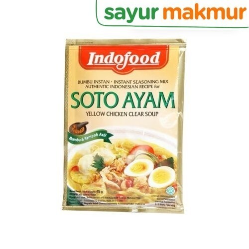 

Indofood Bumbu Soto 45 gram Sayurmakmur