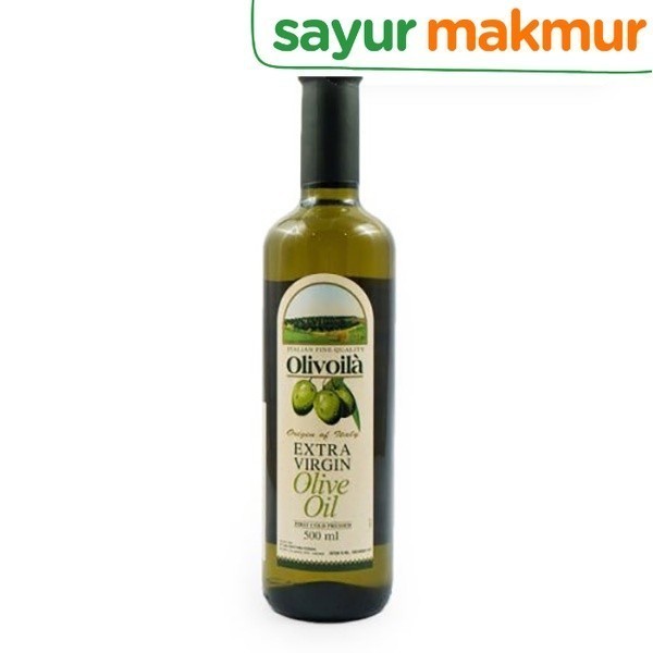 

Olivoila Extra Virgin Olive Oil 500 ml Sayurmakmur