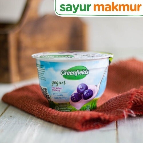 

Greenfields Yogurt Bluberi 125 gram Sayurmakmur