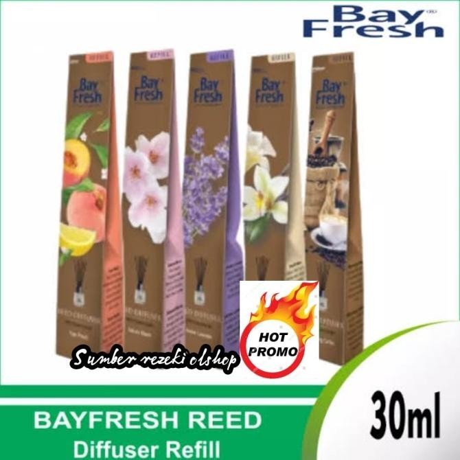 Bayfresh Reed Diffuser Refill 30 Ml - Bayfresh Pengharum Ruangan