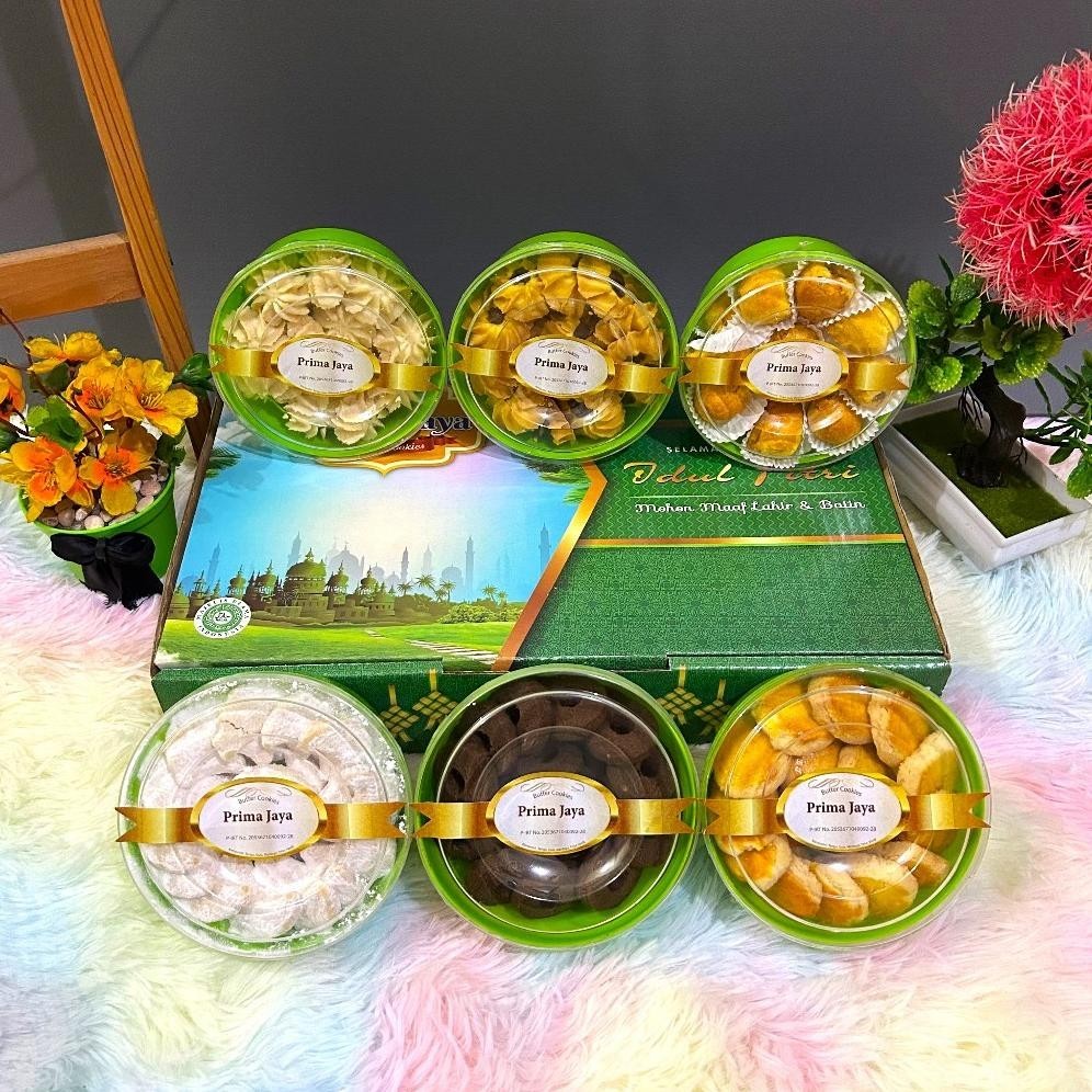 

CR - Paket Kue lebaran Premium Prima Jaya Isi 6 Varian Rasa Kacang Nastar Putri Salju Murah Toplesan Idul Fitri Hampers Lebaran Kue Kering Idul Fitri Parcel Parsel Lebaran Idul Fitri Bingkisan Lebaran Idul Fitri TERLARIS