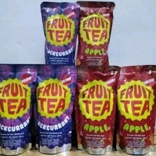 

5 pcs fruit tea kemasan pouch 200ml