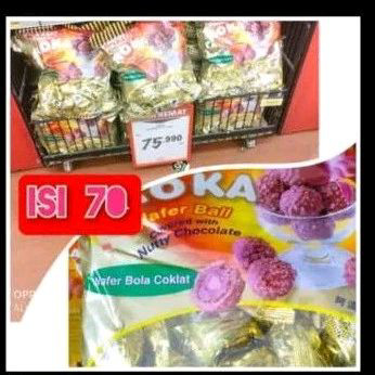 

biscuit bola coklat kacang isi 70 pcs