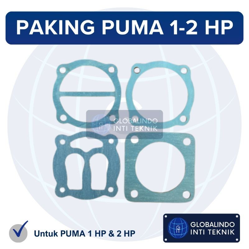 Paking Packing Gasket Kompresor Angin PUMA 1 HP & 2 HP