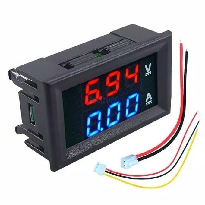 DIGITAL VOLT METER AMPERE METER DC 100V 10A