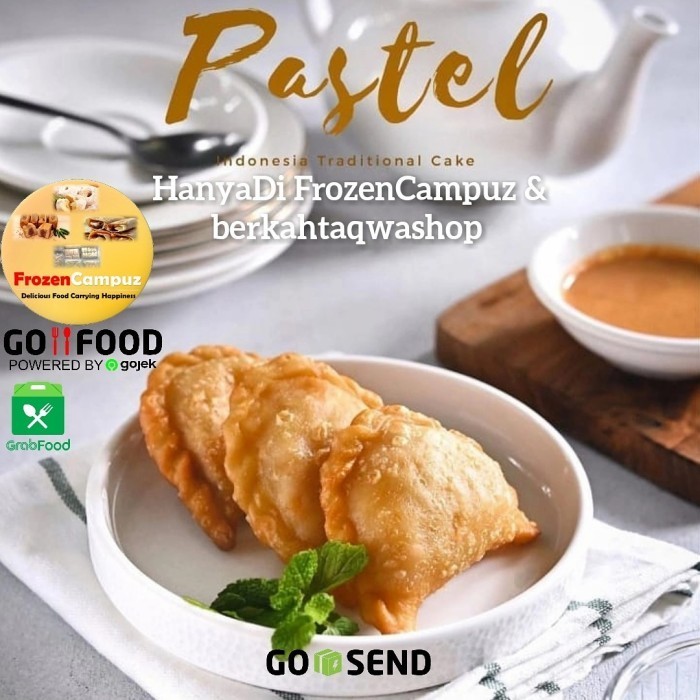 

Uinn - Pastel Daging Rogut/Pastel Ayam Rogut Per Pak Kue Pastel Frozen Food