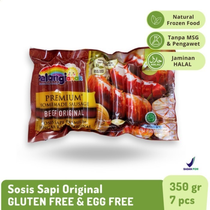 

Uinn - Sosis Beef Original / Pelangi / Healthy Frozen Food