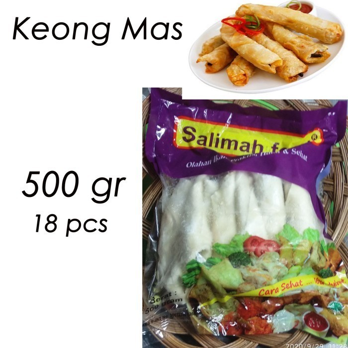 Uinn - Barang Terlaris Keong Mas Frozen Food Salimah Paketan 5 Pack Ready