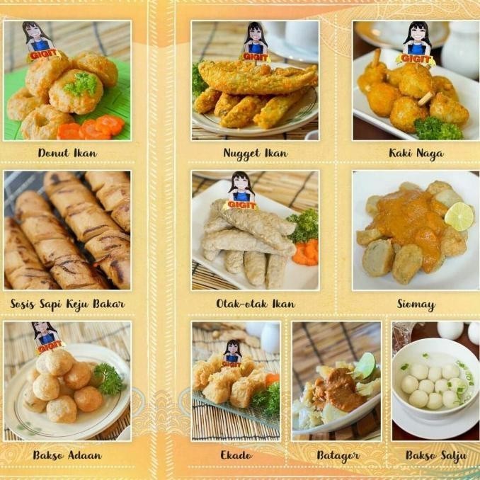 

Uinn - Batagor Ikan Grm Git Food/ Frozen Food / Makanan Beku/ Siomay