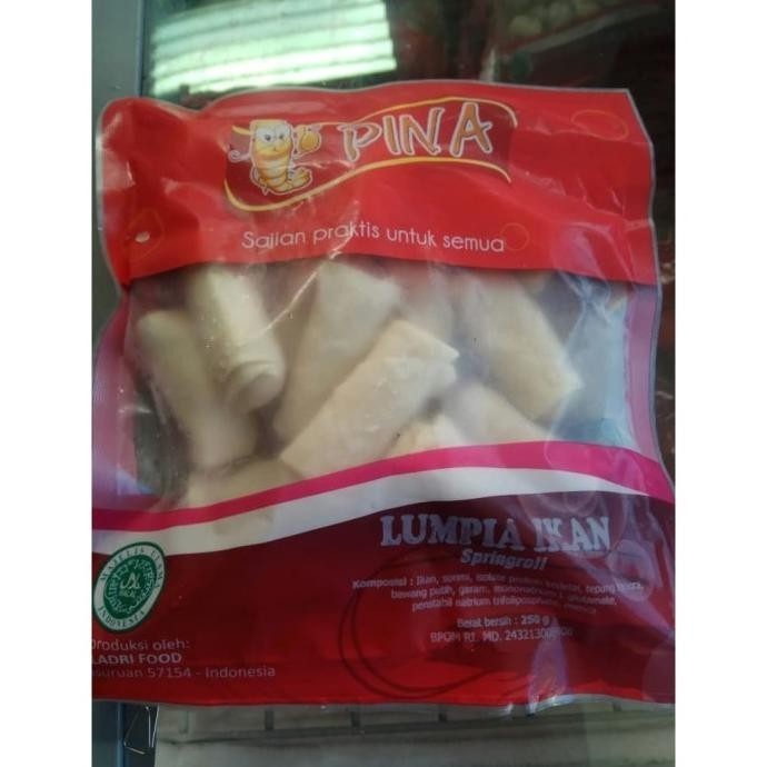 

Uinn - Lumpia Ikan Spring Roll Seafood Frozen Food Pina Murah Frozen
