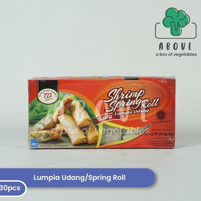 

Uinn - Lumpia Udang/Spring Roll (30 Pcs) - Frozen Food Above Original