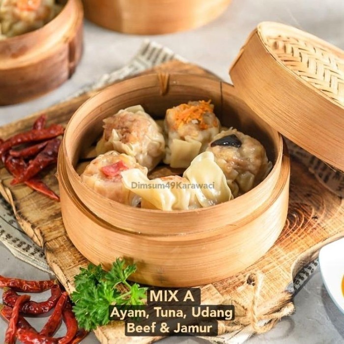 

Uinn - Ada Mix A (100 Pcs) Dimsum Harga Pabrik Sejabodetabek/Frozen Food