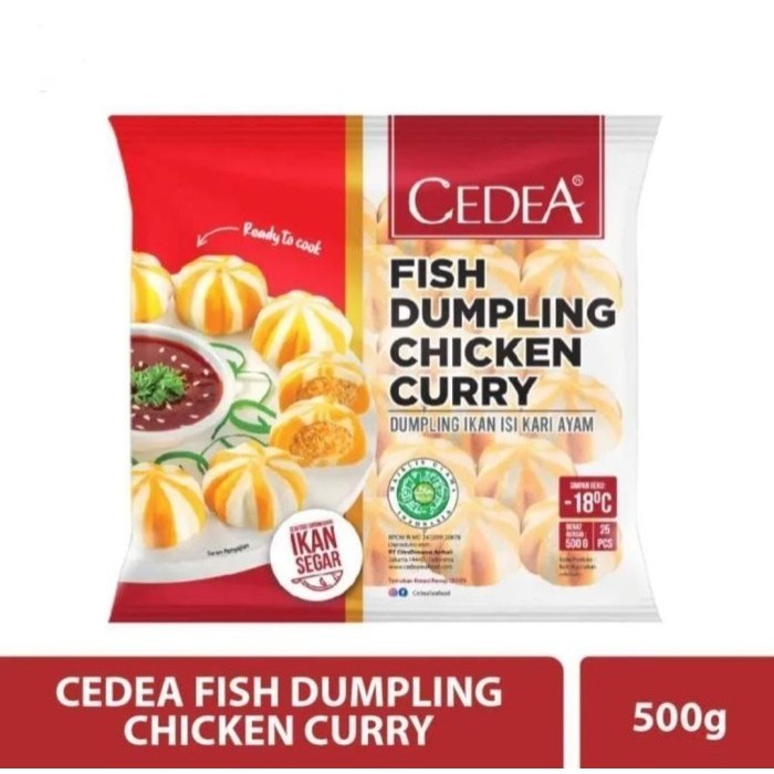 

Uinn - Cedea Fish Dumpling Chicken Curry 500Gr Frozen Food